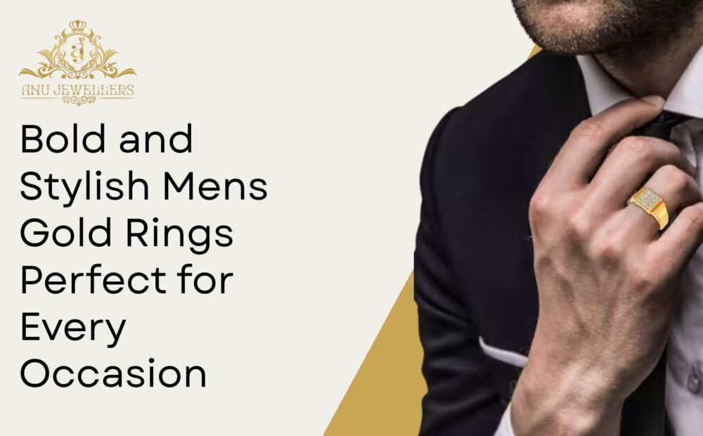 Bold and Stylish Mens Gold Rings Perfect for Every Occasion