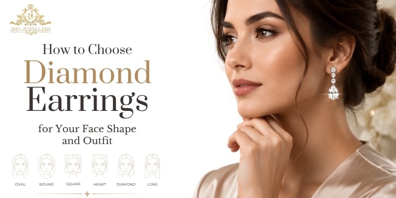 How to Choose Diamond Earrings for Your Face Shape and Outfit