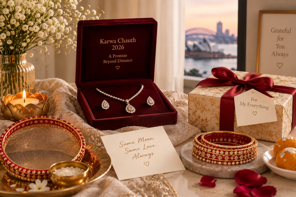 Karwa Chauth 2026 in Australia: Jewellery, Gift Ideas & What to Wear