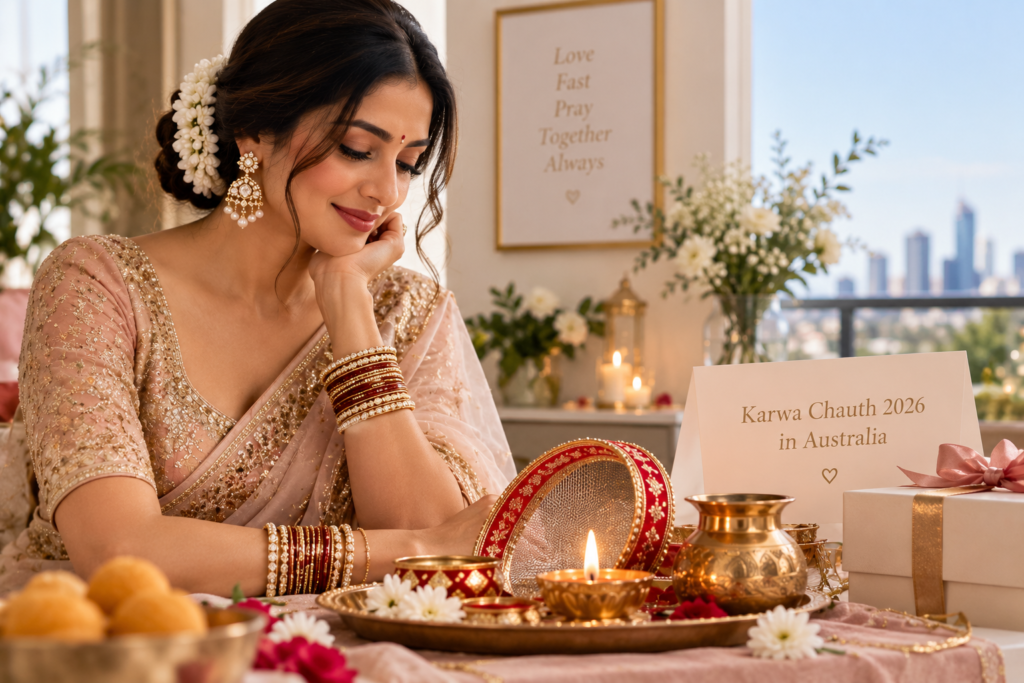 Karwa Chauth 2026 in Australia: Jewellery, Gift Ideas & What to Wear