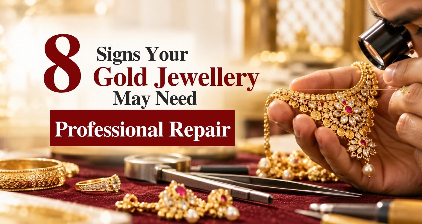 8 Signs Your Gold Jewellery May Need Professional Repair