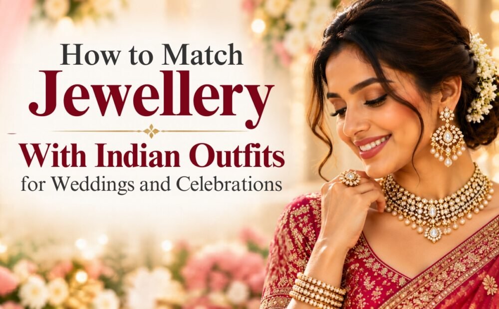 How to Match Jewellery With Indian Outfits for Weddings and Celebrations