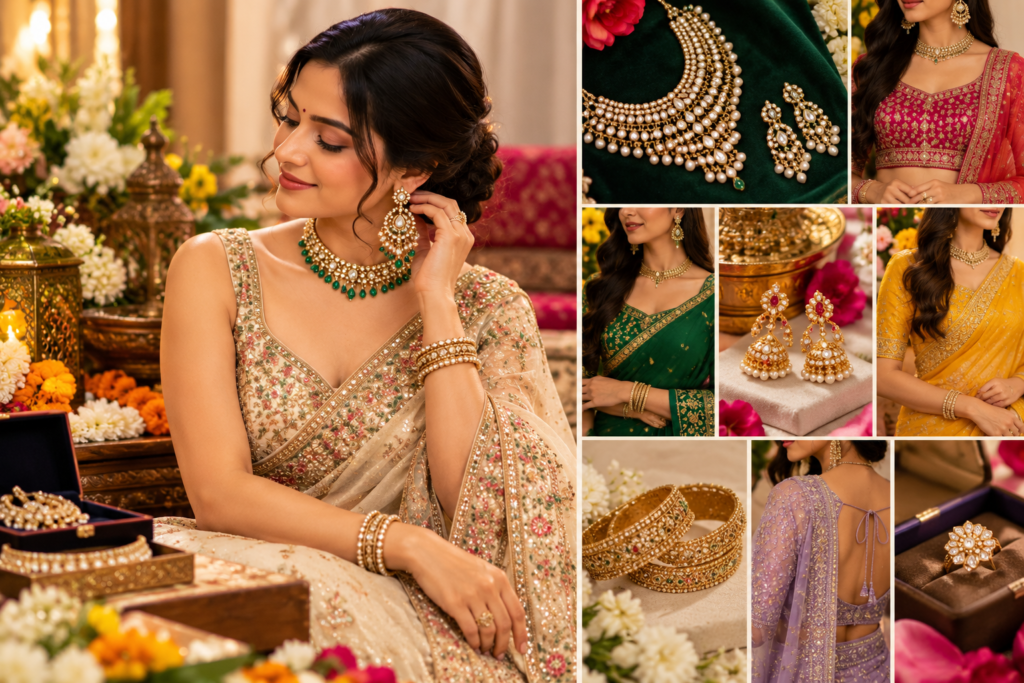 How to Match Jewellery With Indian Outfits for Weddings and Celebrations